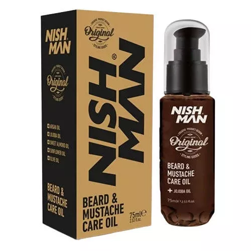 Nishman Beard & Mustache Care Oil - 75 ml
