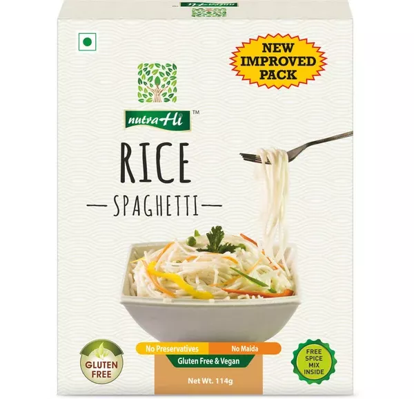 NutraHi Rice Spaghetti - 114 gm