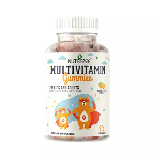 Nutrazee Multivitamin Gummies For Kids & Adults - 45 gummies
