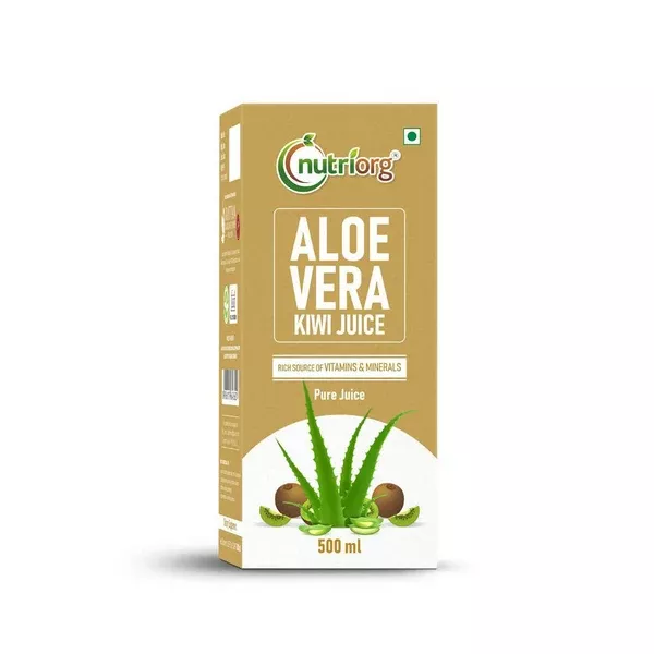 Nutriorg Aloevera Kiwi Juice - 500 ml