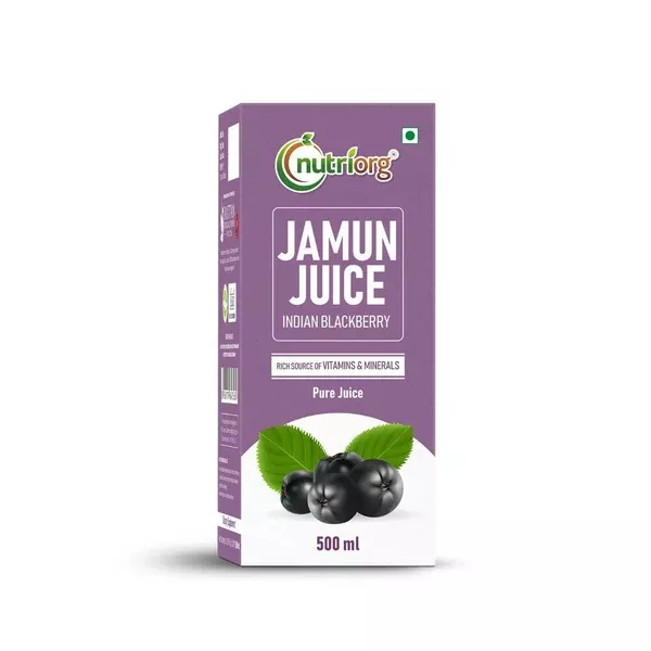Nutriorg Jamun Juice - 500 ml