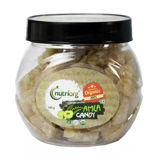 Nutriorg Organic Amla Candy - 250 gm - Pack of 2