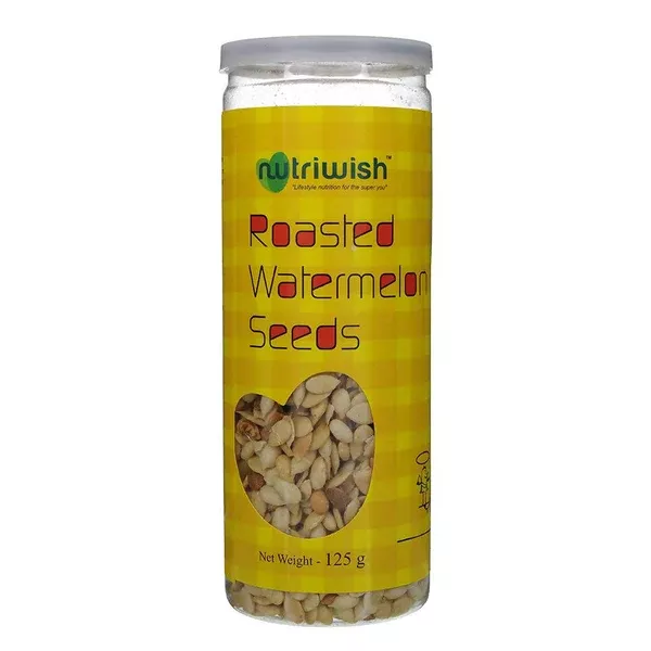 Nutriwish Roasted Watermelon Seeds - 125 gm
