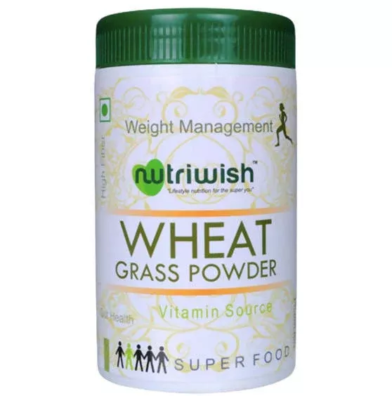 Nutriwish Wheat Grass Powder - 100 gm