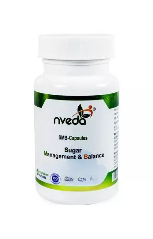 Nveda SMB Capsules For Sugar Management & Balance Capsules - 60 Capsules