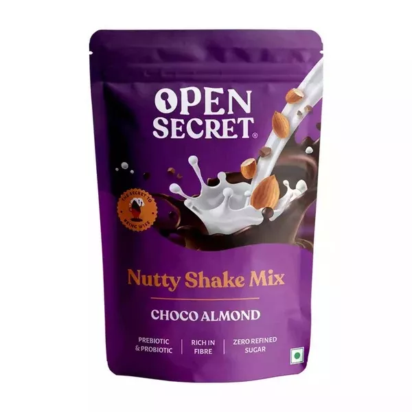 Open Secret Choco Almond Nutrition Drink Powder - 225 gm