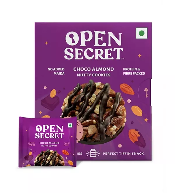 Open Secret Choco Almond Nutty Cookies - 24 Cookies