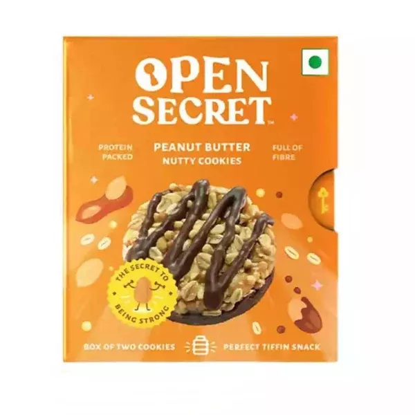 Open Secret Peanut Butter Nutty Cookies - 30 Cookies