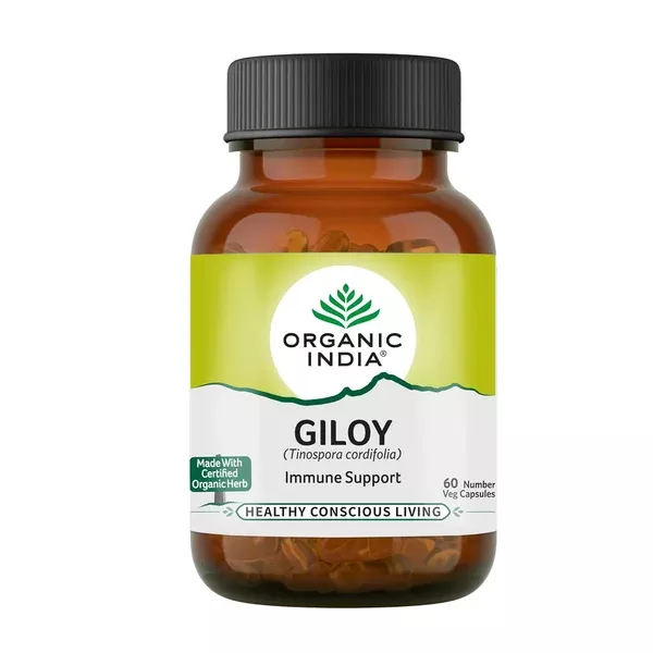 Organic India Giloy Capsules - 60 caps