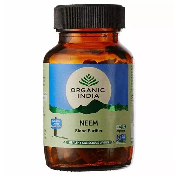 Organic India Neem Capsules - 60 Capsules