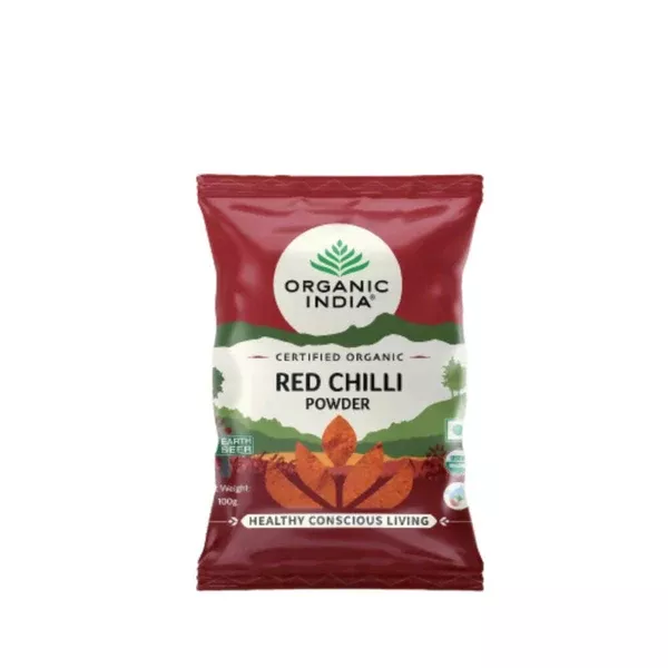 Organic India Red Chilli Powder - 100 gm
