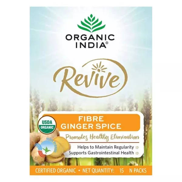 Organic India Revive Fibre Ginger Spice - 15 N