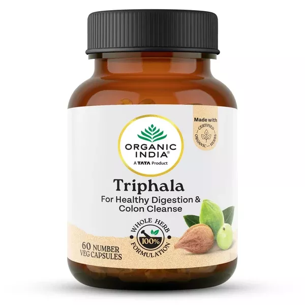 Organic India Triphala Capsules - 60 caps