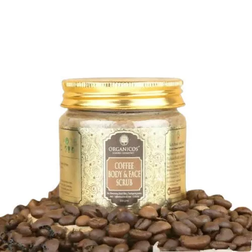 Organicos Coffee Face & Body Scrub - 150 gm