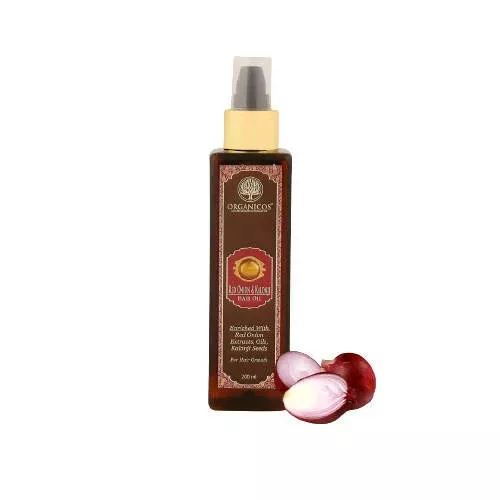 Organicos Red Onion Hair Oil - 200 ml