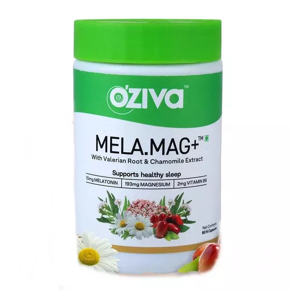 OZiva Mela.Mag+ Capsules - 60 caps