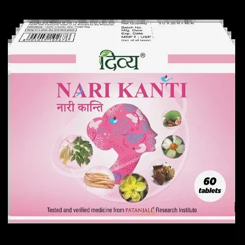 Patanjali Divya Nari Kanti Tablets - 60 tabs