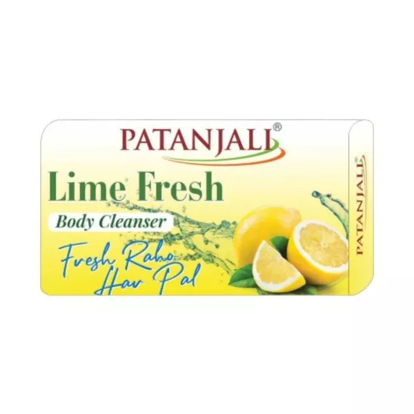 Patanjali Lime Fresh Body Cleanser - 75 gm