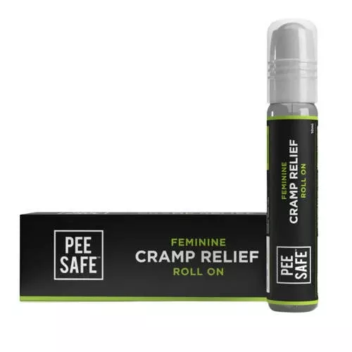 Pee Safe Feminine Cramp Relief Roll On - 10 ml
