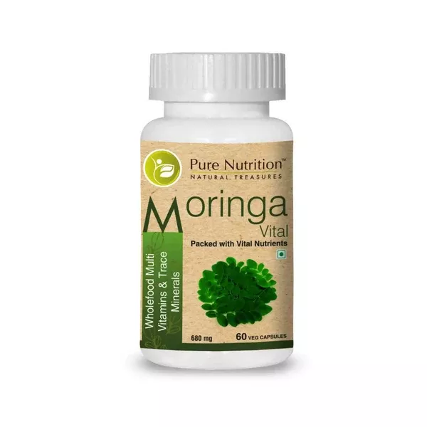 Pure Nutrition Moringa Vital Veg Capsules - 60 caps