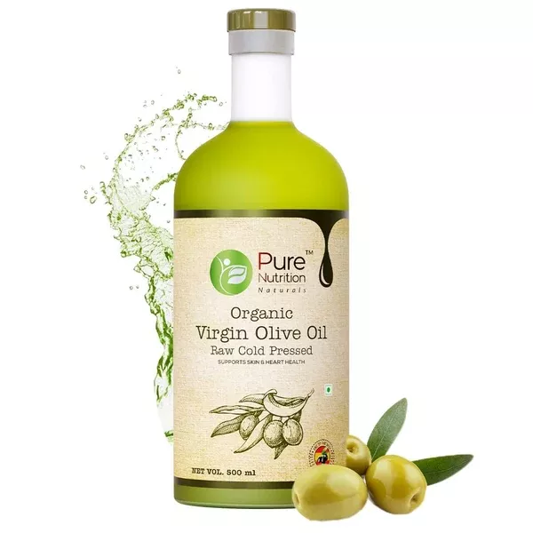 Pure Nutrition Raw Cold Pressed Virgin Olive Oil - 500 ml