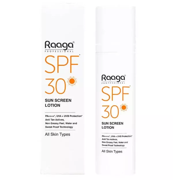 Raaga Professional SPF 30 Sunscreen Lotion - 55 ml