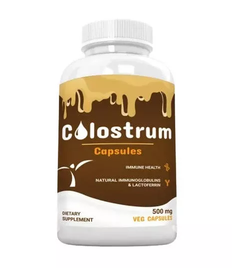 Ramini Bio Nutrition Colostrum 500mg Veg Capsules - 90 caps