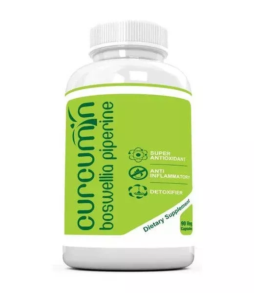 Ramini Bio Nutrition Curcumin Piperine Boswellia Veg Capsules - 90 caps