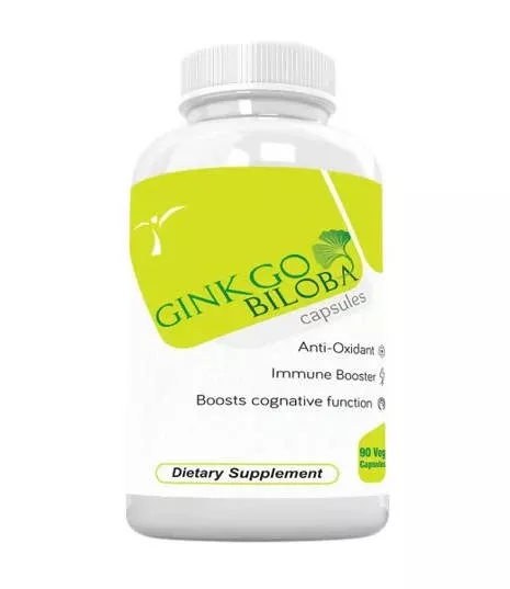 Ramini Bio Nutrition Ginkgo Biloba 500mg Veg Capsules - 90 caps