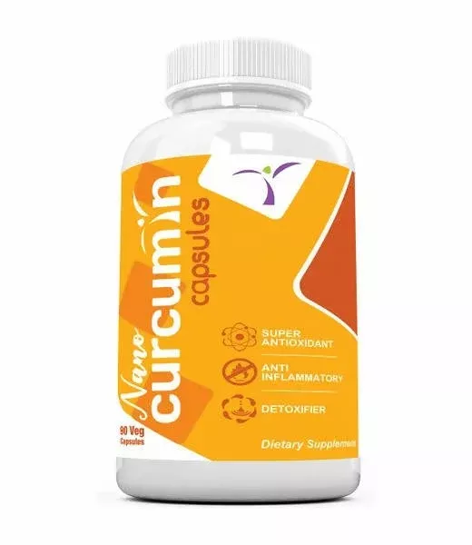 Ramini Bio Nutrition Nano Curcumin 500mg Veg Capsules - 90 caps