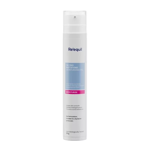 Re'equil Oil Free Mattifying Moisturizer, Boosts Hydration, Refines Enlarged Pores - 50 gm