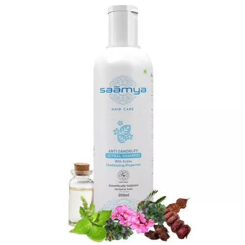 Saamya Anti-Dandruff Herbal Shampoo - 200 ml