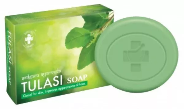Sadguru Ayurveda Tulasi Soap - Pack of 6 - 75 gm