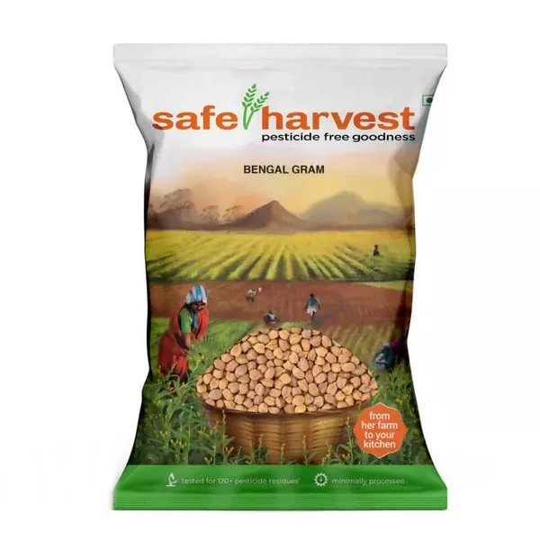 Safe Harvest Bengal Gram - 500 gm
