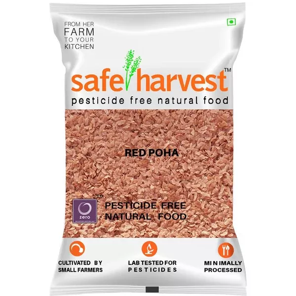 Safe Harvest Red Poha - 500 gm