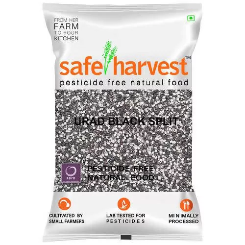Safe Harvest Urad Black Split - 1 kg