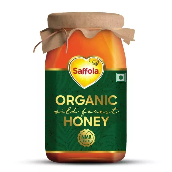 Saffola Organic Wild Forest Honey - 500 gm