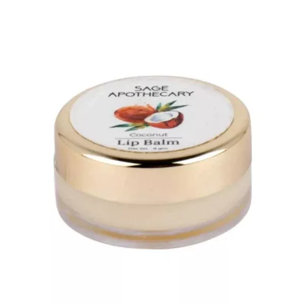 Sage Apothecary Coconut Lip Balm - 8 gm