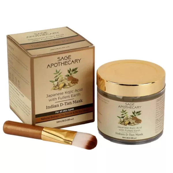 Sage Apothecary Indian D-Tan Mask - 100 ml