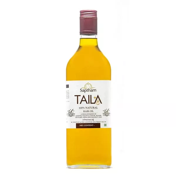 Saptham Taila 100% Natural Hair Oil - 250 ml - Pet