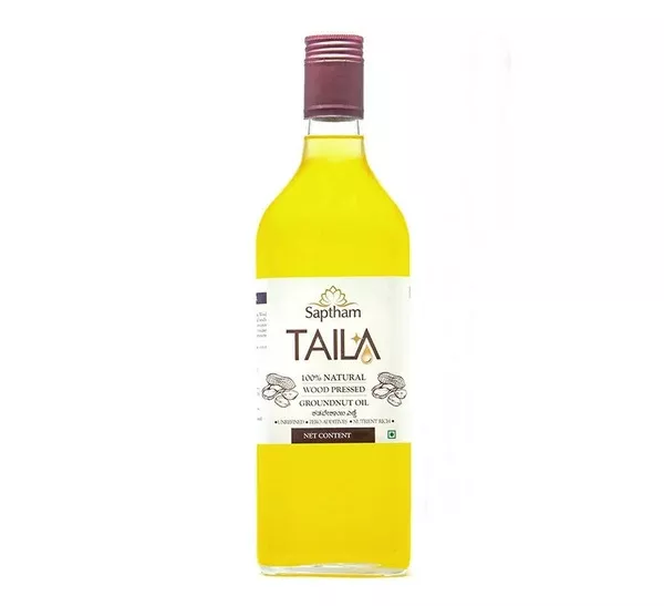 Saptham Taila Groundnut Oil - 250 ml - Pet