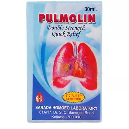Sarada Homeopathy Pulmolin Drops - 30 ml
