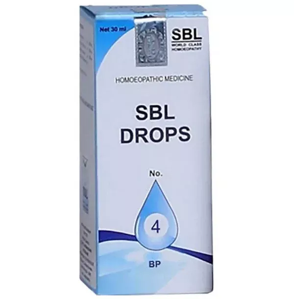 SBL Homeopathy Drops No. 4 - 30 ml