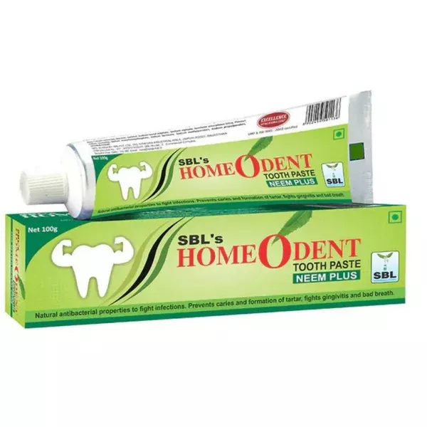 SBL Homeopathy Homeodent Neem Plus Toothpaste - 100 gm