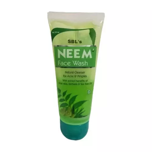 SBL Homeopathy Neem Face Wash - 50 ml