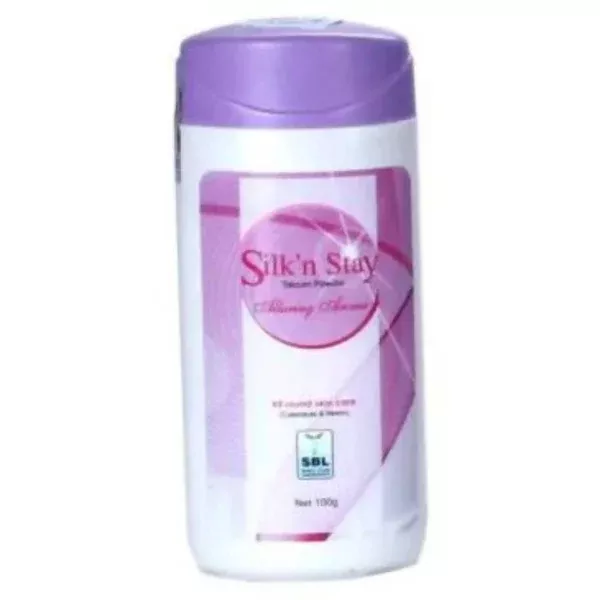 SBL Homeopathy Silk N Stay Talcum Powder - 100 gm
