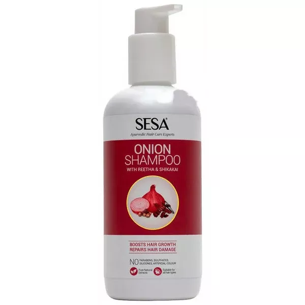 Sesa Ayurvedic Onion Shampoo with Reetha & Shikakai - 300 ml