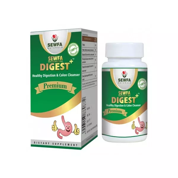 Sewfa Naturals Digest Capsules - 60 caps