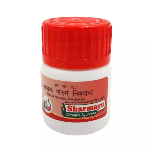 Sharmayu Ayurveda Abhrak Bhasma Nishchandra - 10 gm
