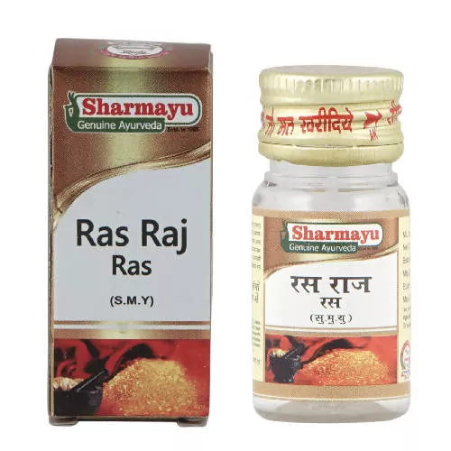 Sharmayu Ayurveda Ras Raj Ras (S.M.Y.) Tablets - 5 tabs